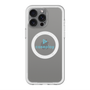 スリムプロテクションプレミアムケース with MagSafe［ オリジナル - caseplayロゴ - ライトブルー/D ］