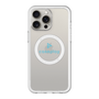スリムプロテクションプレミアムケース with MagSafe［ オリジナル - caseplayロゴ - ライトブルー/D ］