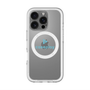 スリムプロテクションプレミアムケース with MagSafe［ オリジナル - caseplayロゴ - ライトブルー/D ］
