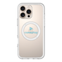 スリムプロテクションプレミアムケース with MagSafe［ オリジナル - caseplayロゴ - ライトブルー/D ］
