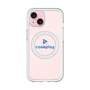 スリムプロテクションプレミアムケース with MagSafe［ オリジナル - caseplayロゴ - ブルー/D ］