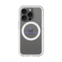 スリムプロテクションプレミアムケース with MagSafe［ オリジナル - caseplayロゴ - パープル/D ］
