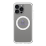 スリムプロテクションプレミアムケース with MagSafe［ オリジナル - caseplayロゴ - パープル/D ］