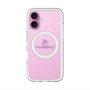 スリムプロテクションプレミアムケース with MagSafe［ オリジナル - caseplayロゴ - パープル/D ］