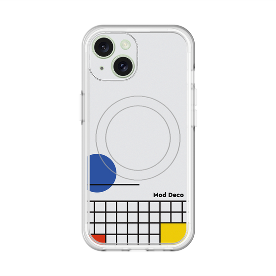 スリムプロテクションプレミアムケース with MagSafe［ Mod Deco - オリジナル - レトロ ］