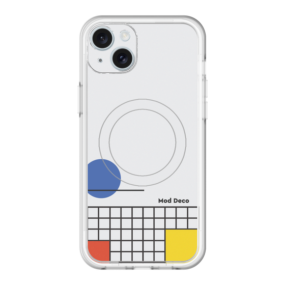 スリムプロテクションプレミアムケース with MagSafe［ Mod Deco - オリジナル - レトロ ］
