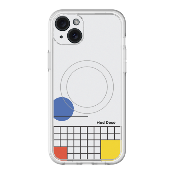 スリムプロテクションプレミアムケース with MagSafe［ Mod Deco - オリジナル - レトロ ］