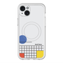 スリムプロテクションプレミアムケース with MagSafe［ Mod Deco - オリジナル - レトロ ］