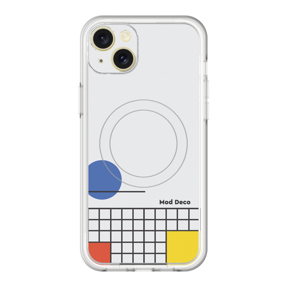スリムプロテクションプレミアムケース with MagSafe［ Mod Deco - オリジナル - レトロ ］