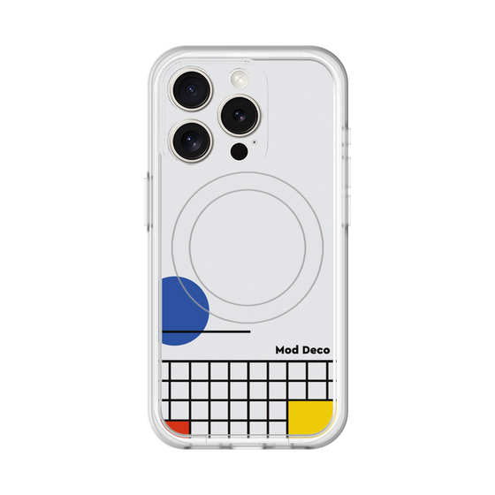 スリムプロテクションプレミアムケース with MagSafe［ Mod Deco - オリジナル - レトロ ］
