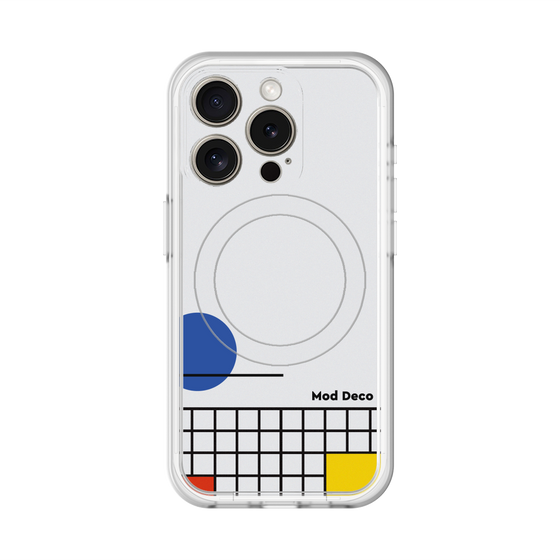 スリムプロテクションプレミアムケース with MagSafe［ Mod Deco - オリジナル - レトロ ］