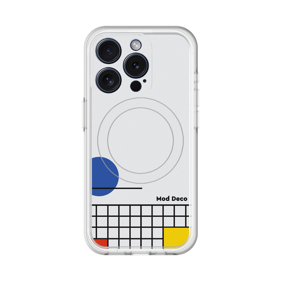 スリムプロテクションプレミアムケース with MagSafe［ Mod Deco - オリジナル - レトロ ］