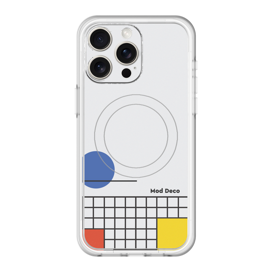 スリムプロテクションプレミアムケース with MagSafe［ Mod Deco - オリジナル - レトロ ］