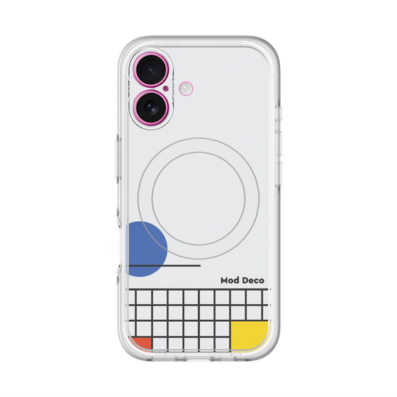 スリムプロテクションプレミアムケース with MagSafe［ Mod Deco - オリジナル - レトロ ］