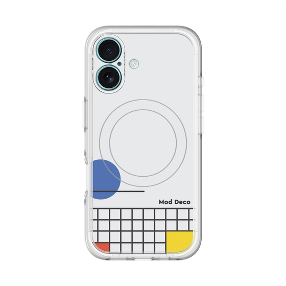 スリムプロテクションプレミアムケース with MagSafe［ Mod Deco - オリジナル - レトロ ］