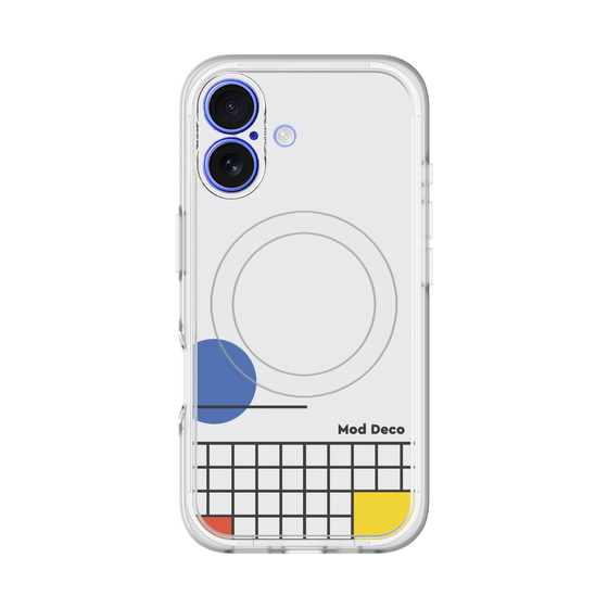 スリムプロテクションプレミアムケース with MagSafe［ Mod Deco - オリジナル - レトロ ］