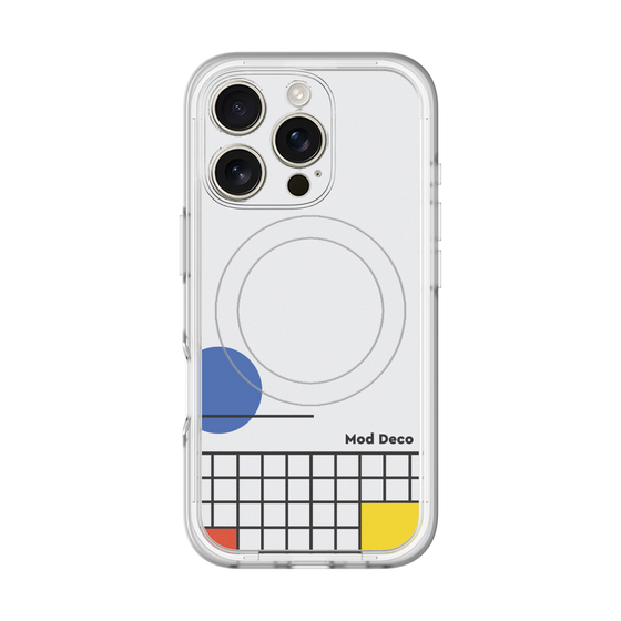 スリムプロテクションプレミアムケース with MagSafe［ Mod Deco - オリジナル - レトロ ］