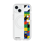 スリムプロテクションプレミアムケース with MagSafe［ Mod Deco - オリジナル - 幾何学模様/B ］