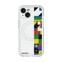 スリムプロテクションプレミアムケース with MagSafe［ Mod Deco - オリジナル - 幾何学模様/B ］