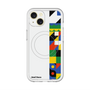 スリムプロテクションプレミアムケース with MagSafe［ Mod Deco - オリジナル - 幾何学模様/B ］