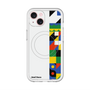 スリムプロテクションプレミアムケース with MagSafe［ Mod Deco - オリジナル - 幾何学模様/B ］