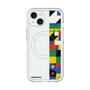 スリムプロテクションプレミアムケース with MagSafe［ Mod Deco - オリジナル - 幾何学模様/B ］