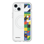 スリムプロテクションプレミアムケース with MagSafe［ Mod Deco - オリジナル - 幾何学模様/B ］