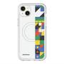 スリムプロテクションプレミアムケース with MagSafe［ Mod Deco - オリジナル - 幾何学模様/B ］