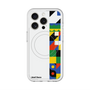 スリムプロテクションプレミアムケース with MagSafe［ Mod Deco - オリジナル - 幾何学模様/B ］