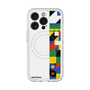 スリムプロテクションプレミアムケース with MagSafe［ Mod Deco - オリジナル - 幾何学模様/B ］