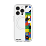 スリムプロテクションプレミアムケース with MagSafe［ Mod Deco - オリジナル - 幾何学模様/B ］
