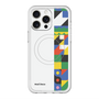 スリムプロテクションプレミアムケース with MagSafe［ Mod Deco - オリジナル - 幾何学模様/B ］