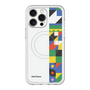 スリムプロテクションプレミアムケース with MagSafe［ Mod Deco - オリジナル - 幾何学模様/B ］