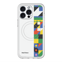 スリムプロテクションプレミアムケース with MagSafe［ Mod Deco - オリジナル - 幾何学模様/B ］