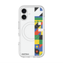 スリムプロテクションプレミアムケース with MagSafe［ Mod Deco - オリジナル - 幾何学模様/B ］