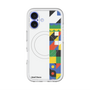 スリムプロテクションプレミアムケース with MagSafe［ Mod Deco - オリジナル - 幾何学模様/B ］