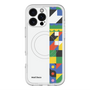 スリムプロテクションプレミアムケース with MagSafe［ Mod Deco - オリジナル - 幾何学模様/B ］