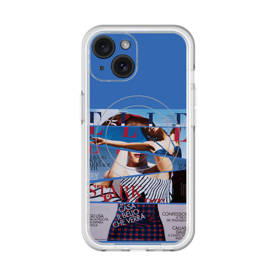 スリムプロテクションプレミアムケース with MagSafe［ ELLE - 80 YEARS LIBERTY ］
