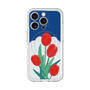 スリムプロテクションプレミアムケース with MagSafe［ Mod Deco - オリジナル - フラワー/A ］
