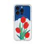 スリムプロテクションプレミアムケース with MagSafe［ Mod Deco - オリジナル - フラワー/A ］