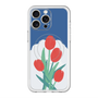 スリムプロテクションプレミアムケース with MagSafe［ Mod Deco - オリジナル - フラワー/A ］