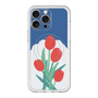 スリムプロテクションプレミアムケース with MagSafe［ Mod Deco - オリジナル - フラワー/A ］