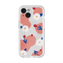 スリムプロテクションプレミアムケース with MagSafe［ Mod Deco - オリジナル - フラワー/C ］