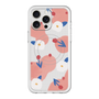 スリムプロテクションプレミアムケース with MagSafe［ Mod Deco - オリジナル - フラワー/C ］