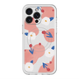スリムプロテクションプレミアムケース with MagSafe［ Mod Deco - オリジナル - フラワー/C ］