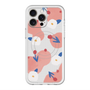 スリムプロテクションプレミアムケース with MagSafe［ Mod Deco - オリジナル - フラワー/C ］