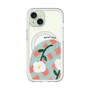 スリムプロテクションプレミアムケース with MagSafe［ Mod Deco - オリジナル - フラワー/D ］