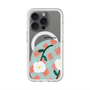 スリムプロテクションプレミアムケース with MagSafe［ Mod Deco - オリジナル - フラワー/D ］