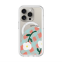 スリムプロテクションプレミアムケース with MagSafe［ Mod Deco - オリジナル - フラワー/D ］