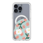 スリムプロテクションプレミアムケース with MagSafe［ Mod Deco - オリジナル - フラワー/D ］